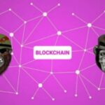 Illustration of digital certificate for NFT on Blockchain