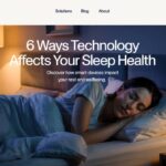 oneframework 6 ways technology affects your sleep health