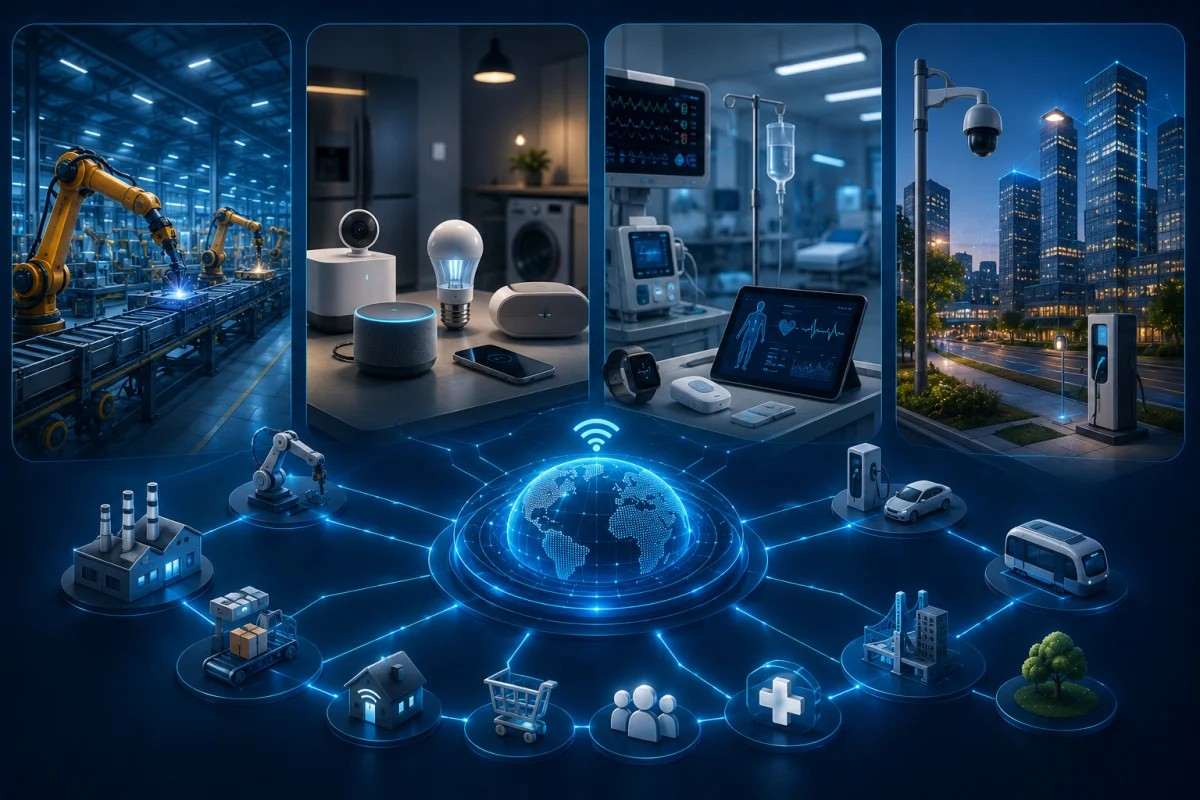 IoT Consulting solutions for industrial manufacturing, consumer IoT, healthcare, medical devices, smart buildings, and connected infrastructure.