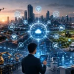IoT use cases connecting smart cities, healthcare, manufacturing, agriculture, logistics, and real-time technology