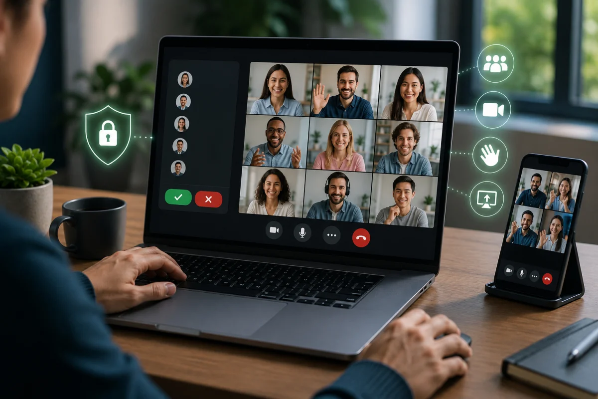 Macwelt WhatsApp Web waiting room feature for secure group video calls with browser calling and seamless device handoff.