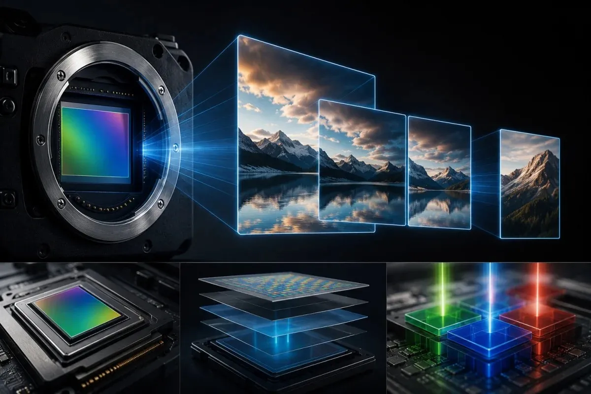 Sony Fx5 Cinema Camera sensor showing open gate recording and flexible framing options