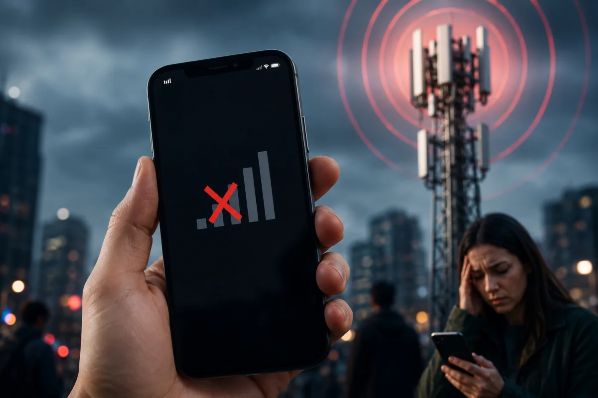 T-Mobile outage causing widespread cell service disruption and loss of phone connectivity