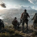 Wildlands tactical squad overlooking a massive open-world battlefield representing the rumored Definitive Edition with enhanced 4K visuals and smoother 60 FPS gameplay on modern consoles.
